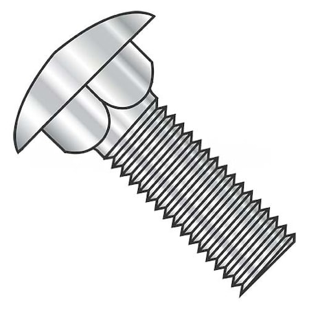 Usa Industrials Round Neck, M8, 55 mm L, 18-8 Stainless Steel, Plain BULK-BOLT-1227